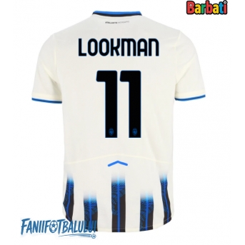 Atalanta Ademola Lookman #11 Tricou Fotbal Replică 2025-26 Barbati Deplasare